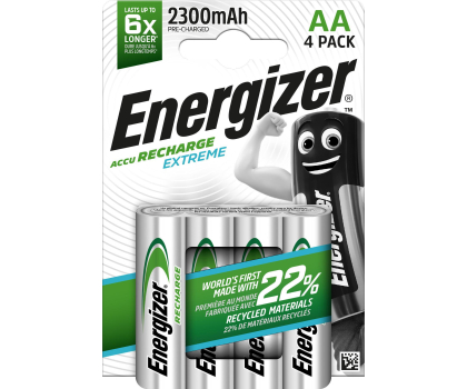 Bateria lub akumulatorek Energizer AA R6 Ni-MH 2300mAh Extreme  4 szt